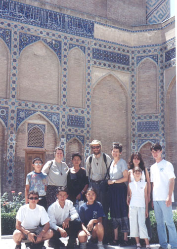 rewarded with a visit to Samarkand's architectural splendors