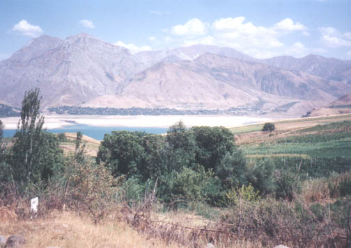 The Charvakskoe reservoir